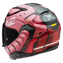 Kask integralny HJC F71 ZAKU BANDAI NAMCO RED/BLACK czerwony czarny