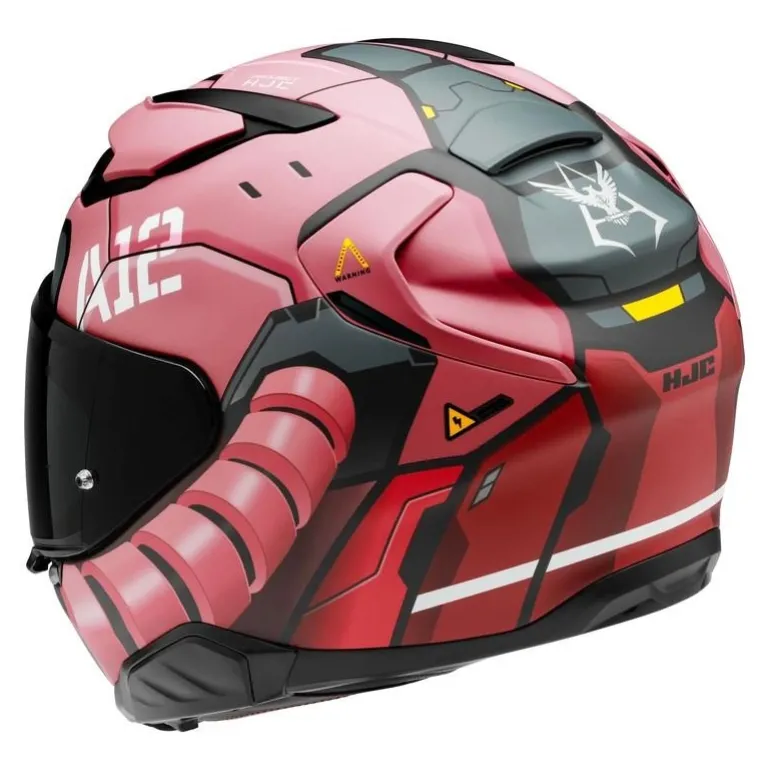 Kask integralny HJC F71 ZAKU BANDAI NAMCO RED/BLACK czerwony czarny