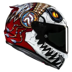 Kask integralny HJC RPHA 12 KEPINA WHITE/RED biały czerwony