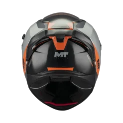 Kask integralny MT BRAKER SV INCEPTION ORANGE/SILVER/GREY pomarańczowy srebrny czarny