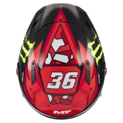 Kask integralny MT KRE+ S PIQUERAS BLACK/RED czarny czerwony