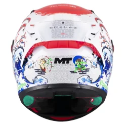 Kask integralny MT KRE+ S YAMANAKA RED/WHITE/BLUE czarny biały niebieski