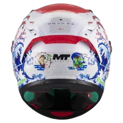 Kask integralny MT KRE+ S YAMANAKA RED/WHITE/BLUE czarny biały niebieski
