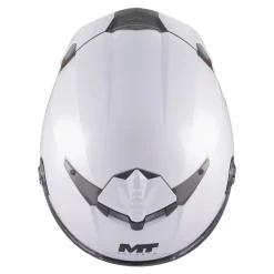 Kask integralny MT THUNDER 4 R SV PURE A0 GLOSS biały