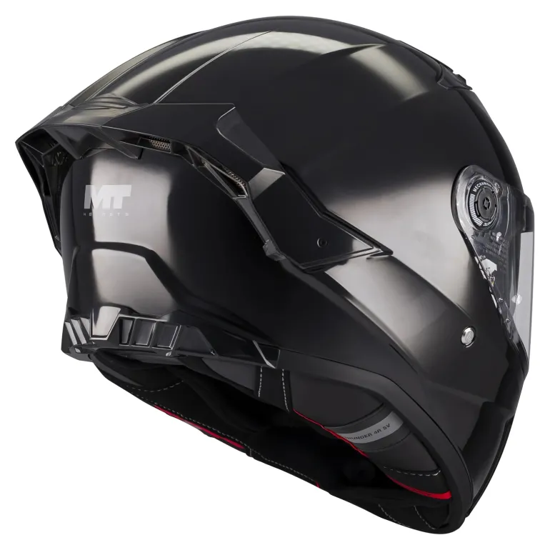 Kask integralny MT THUNDER 4 R SV PURE A1 GLOSS czarny