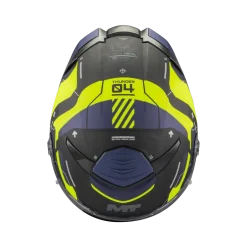Kask integralny MT THUNDER 4 SV LUMEX BLACK/BLUE/YELLOW FLUO czarny niebieski żółty fluo