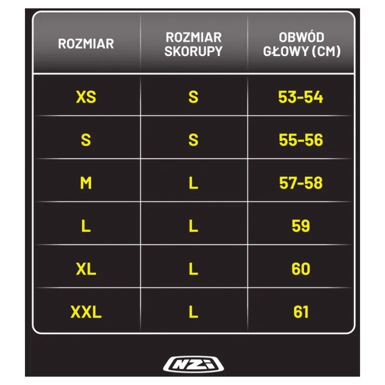Kask integralny NZI EURUS 4 STREAM WHITE biały
