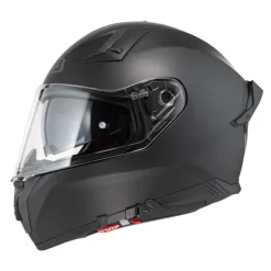 Kask integralny NZI GO RIDER STREAM DUO MATT BLACK czarny mat
