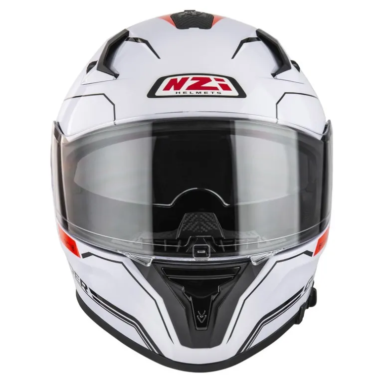 Kask integralny NZI GO RIDER STREAM DUO SOLID WHITE biały