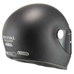 Kask integralny NZI REVIVAL MATT BLACK czarny mat