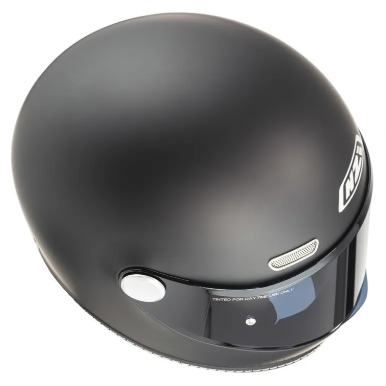 Kask integralny NZI REVIVAL MATT BLACK czarny mat
