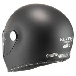 Kask integralny NZI REVIVAL MATT BLACK czarny mat
