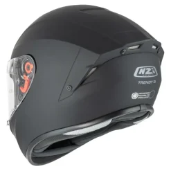Kask integralny NZI TRENDY MATT BLACK czarny mat