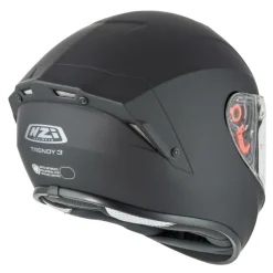 Kask integralny NZI TRENDY MATT BLACK czarny mat
