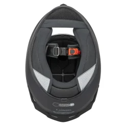 Kask integralny NZI TRENDY MATT BLACK czarny mat
