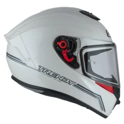 Kask integralny NZI TRENDY SOLID WHITE biały