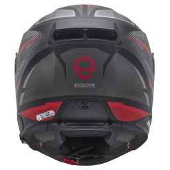 Kask integralny SCHUBERTH S3 ECE APEX ANTHRACITE czarny szary czerwony