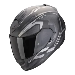 Kask integralny SCORPION EXO 491 KRIPTA MATT BLACK/SILVER czarny srebrny