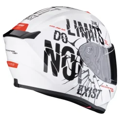 Kask integralny SCORPION EXO-JNR BOUM WHITE/BLACK biały czarny