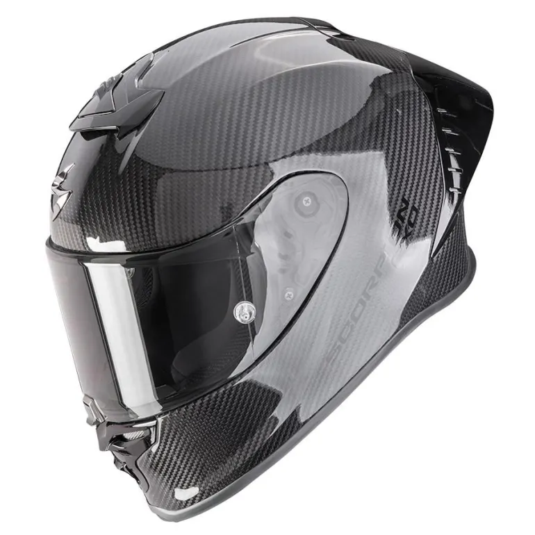 Kask integralny SCORPION EXO-R1 EVO II CARBON AIR SOLID BLACK czarny