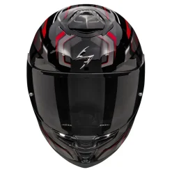 Kask integralny SCORPION EXO-GT SP AIR AUGUSTA BLACK/GREY/RED czarny szary czerwony