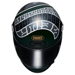 Kask integralny SHOEI GLAMSTER06 HEIWA MOTORCYCLE TC-4 zielony biały