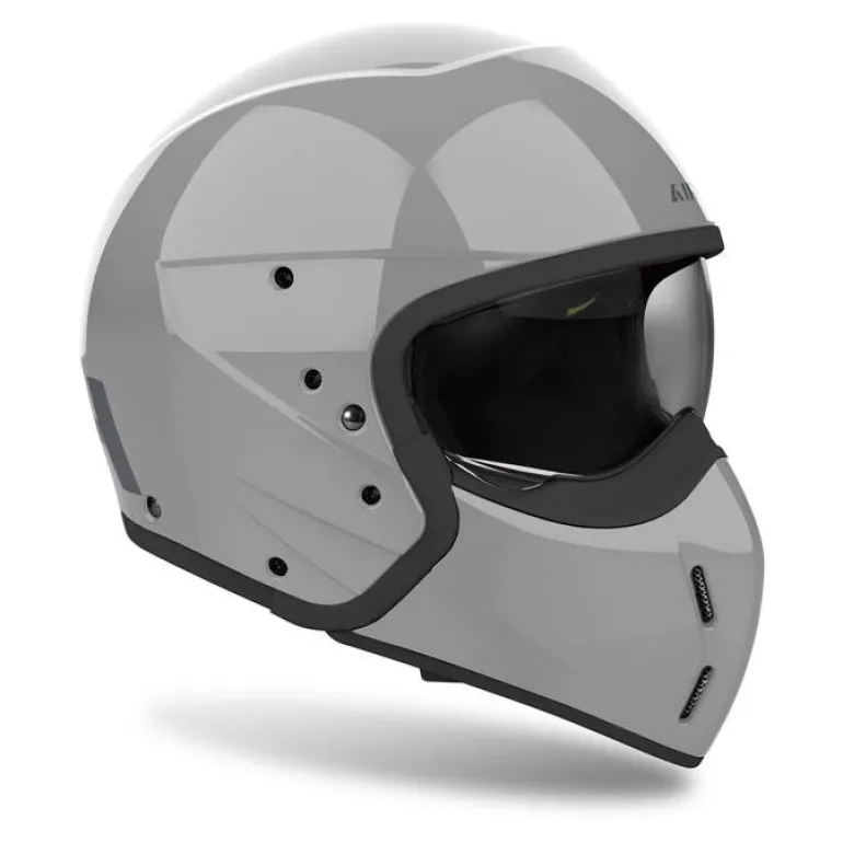 Kask modułowy AIROH J110 COLOR CEMENT GREY GLOSS szary
