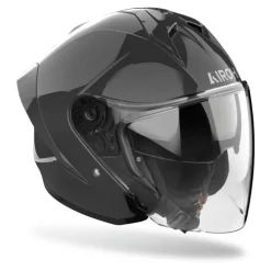 Kask otwarty AIROH H21 COLOR DARK GREY GLOSS szary