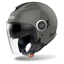 Kask otwarty AIROH HELYOS COLOR DARK GREY GLOSS szary