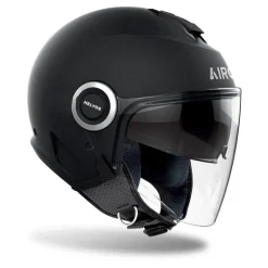 Kask otwarty AIROH HELYOS COLOR BLACK MATT czarny mat