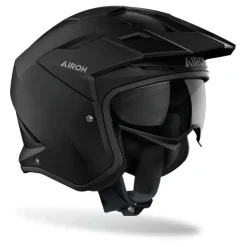 Kask otwarty AIROH KOMBAKT COLOR BLACK MATT czarny mat