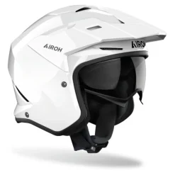 Kask otwarty AIROH KOMBAKT COLOR WHITE GLOSS biały