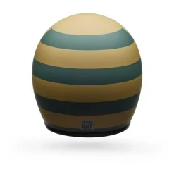 Kask otwarty BELL CUSTOM 500 ECE6 PARLOR MATTE EMERALD GOLD zielony złoty