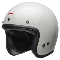Kask otwarty BELL CUSTOM 500 ECE6 VINTAGE WHITE biały