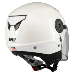 Kask otwarty dziecięcy MT LITE KIDS PURE WHITE GLOSS biały