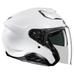 Kask otwarty HJC F31 PEARL WHITE biały