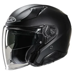 Kask otwarty HJC F31 SEMI FLAT BLACK czarny mat