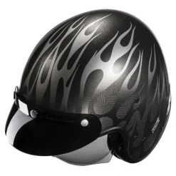 Kask otwarty HJC V31 FIRO BLACK czarny