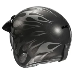 Kask otwarty HJC V31 FIRO BLACK czarny