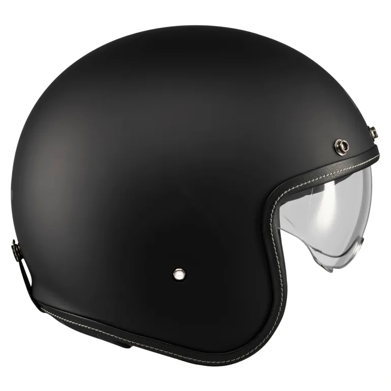 Kask otwarty MT LE MANS 2 SV S PURE BLACK MATT czarny mat