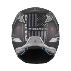 Kask otwarty MT STREETFIGHTER SV S BELIC GREY/BLACK czarny szary