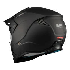 Kask otwarty MT STREETFIGHTER SV S PURE BLACK MATT czarny mat