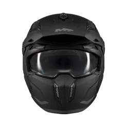 Kask otwarty MT STREETFIGHTER SV S PURE BLACK MATT czarny mat