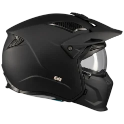 Kask otwarty MT STREETFIGHTER SV S PURE BLACK MATT czarny mat