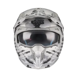 Kask otwarty MT STREETFIGHTER SV S BELIC WHITE/GREY biały szary