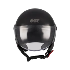 Kask otwarty MT STREET S PURE BLACK czarny