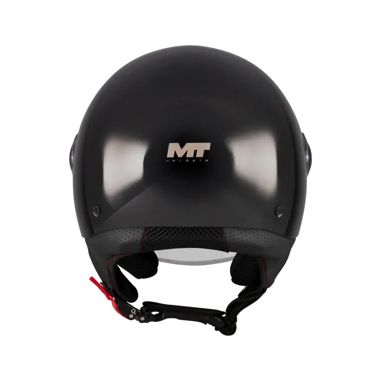 Kask otwarty MT STREET S PURE BLACK czarny