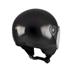 Kask otwarty MT STREET S PURE BLACK czarny