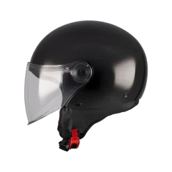Kask otwarty MT STREET S PURE BLACK czarny