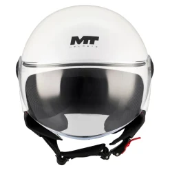 Kask otwarty MT STREET S PURE WHITE GLOSS biały